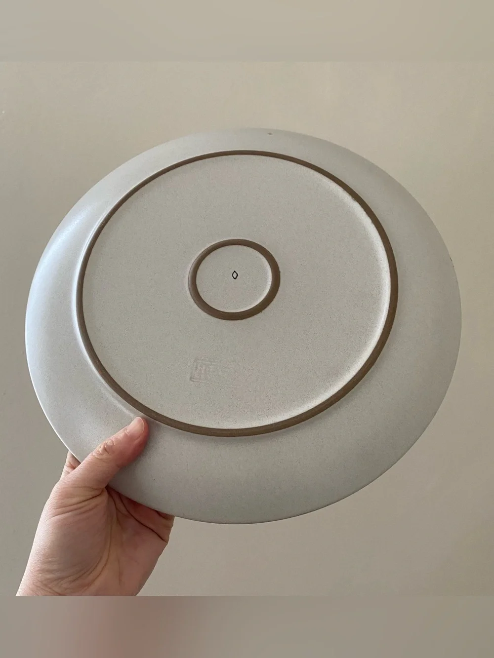 $58 New Heath Ceramics Sand Color Coupe Dinner Plate 11'' Diameter 0720-7